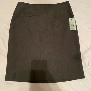 Charcoal Grey pencil skirt